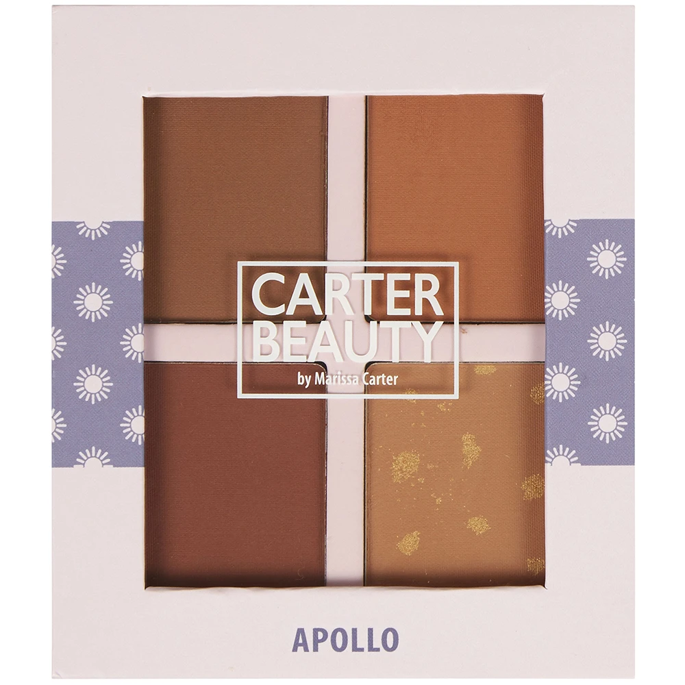 Carter Beauty Mini Bronzer Palette 3 Carter Beauty Mini Bronzer Palette