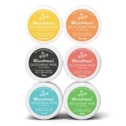 Woohoo! Body All Natural Deodorant Paste Sample 4 Pack