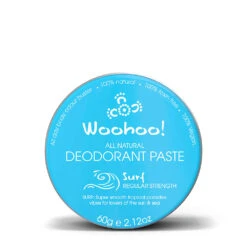 Woohoo! Body All Natural Deodorant Paste 2.1 Oz Full Size Tin -LA ROCHE-POSAY || Murad || SkinMedica Sales HAP0005.1