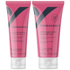Lycon Pomegranate Sugar Scrub & Lotion Kit