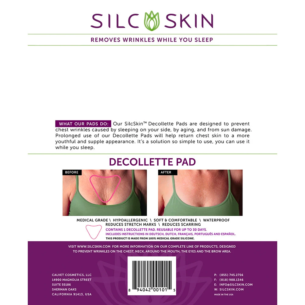 SilcSkin Decollette Pad 4 SilcSkin Decollette Pad - Image 2