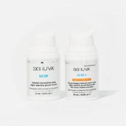 Skinuva Day + Night Scar Bundle: Skinuva Scar+ (0.5 Oz) + Skinuva Scar (0.5 Oz)
