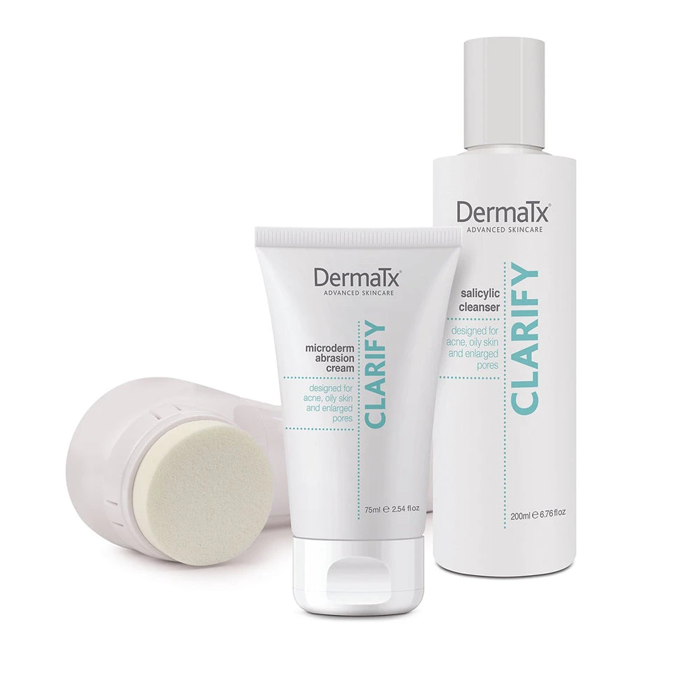 DermaTx Clarify Microdermabrasion & Daily Cleansing 4 DermaTx Clarify Microdermabrasion & Daily Cleansing - Image 2