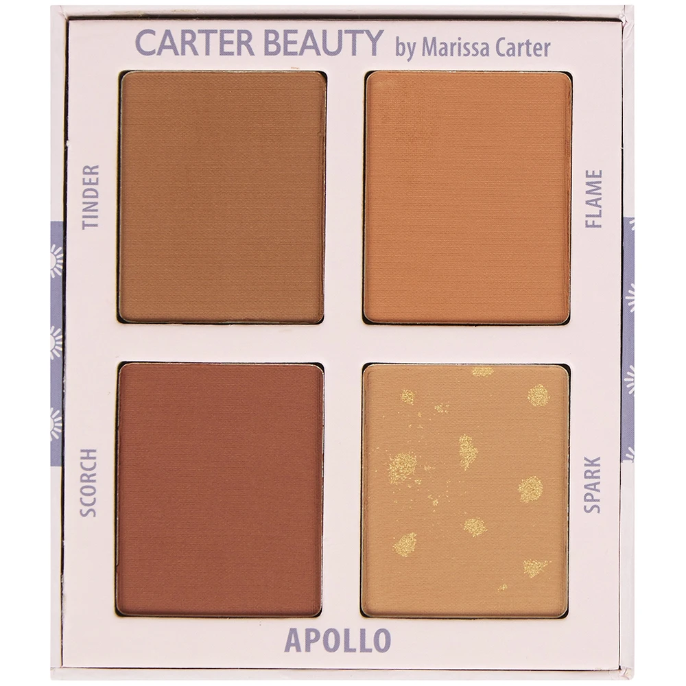 Carter Beauty Mini Bronzer Palette 4 Carter Beauty Mini Bronzer Palette - Image 2