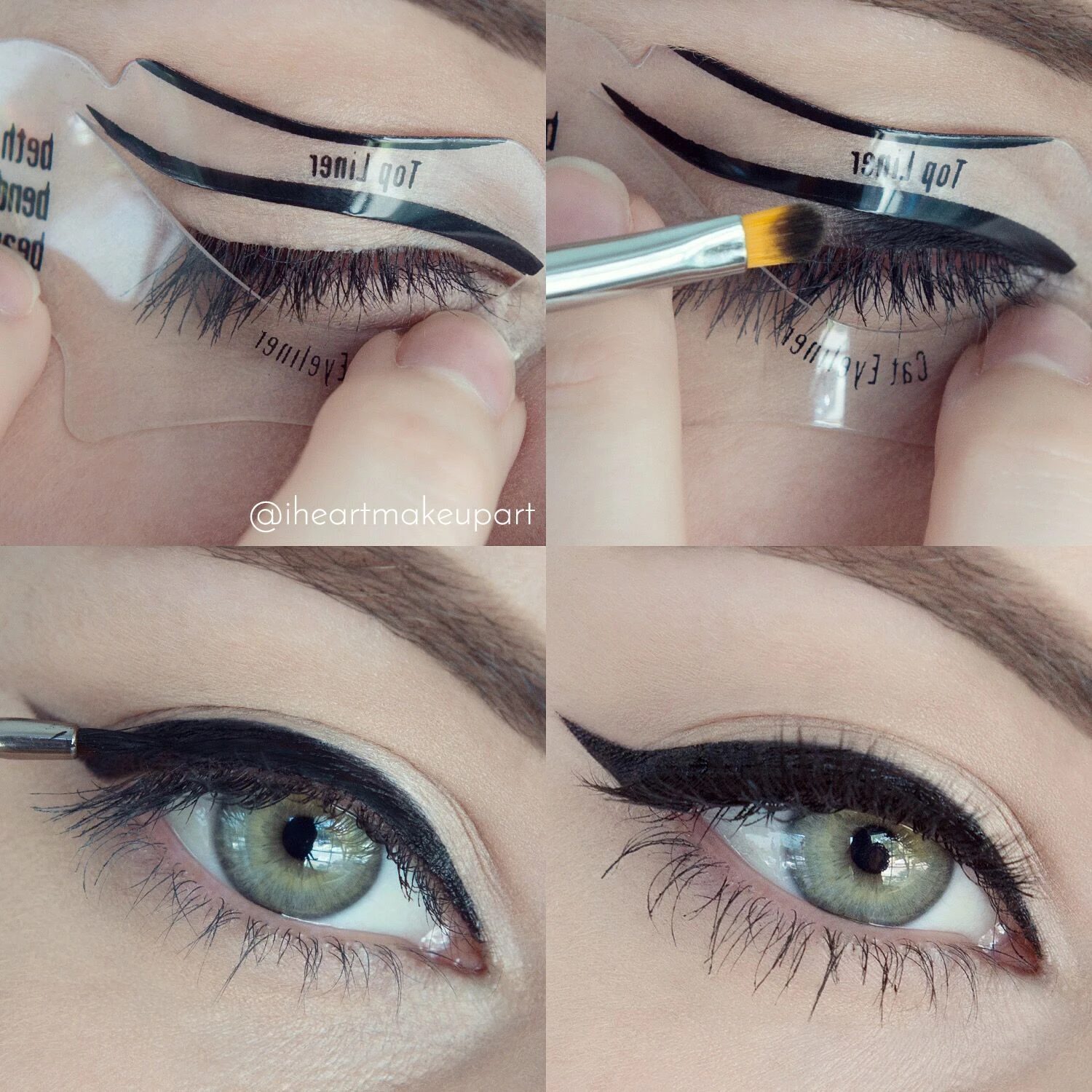 Beth Bender Beauty The Original Cat Eyeliner Stencil & Smokey Eye Makeup Stencil 4 Beth Bender Beauty The Original Cat Eyeliner Stencil & Smokey Eye Makeup Stencil - Image 2