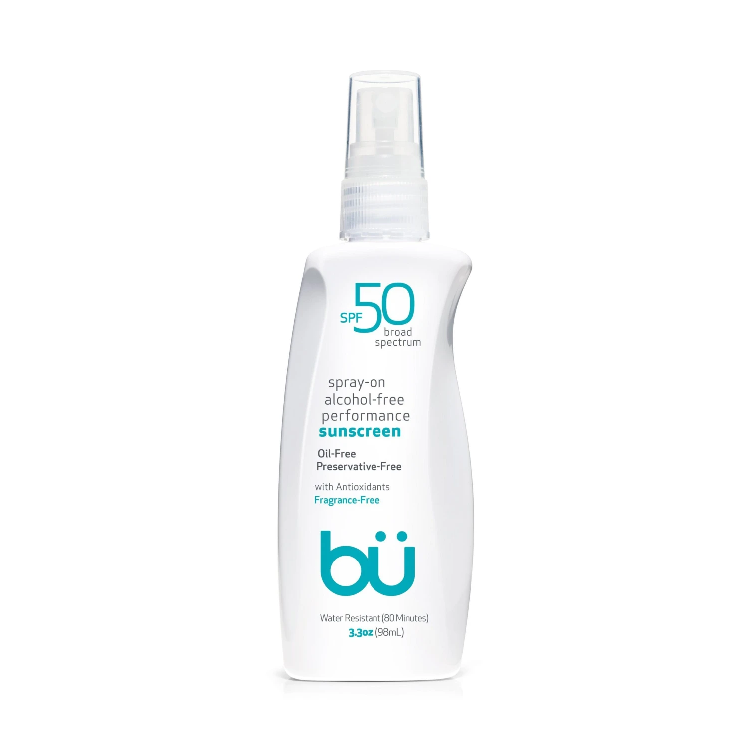 Bu SPF 50 Alcohol-Free/Fragrance-Free Spray 3 Bu SPF 50 Alcohol-Free/Fragrance-Free Spray